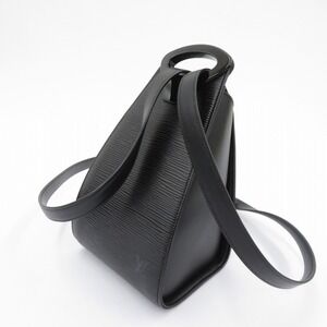 Louis Vuitton Epi Minuit Shoulder Bag Black